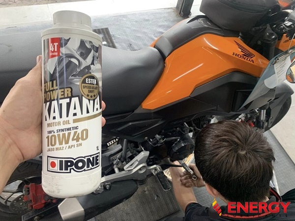 Dầu nhớt xe máy số IPONE Katana Full Power 10W40